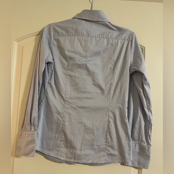 Banana Republic button up shirt. Baby blue. Size S - Picture 3 of 9